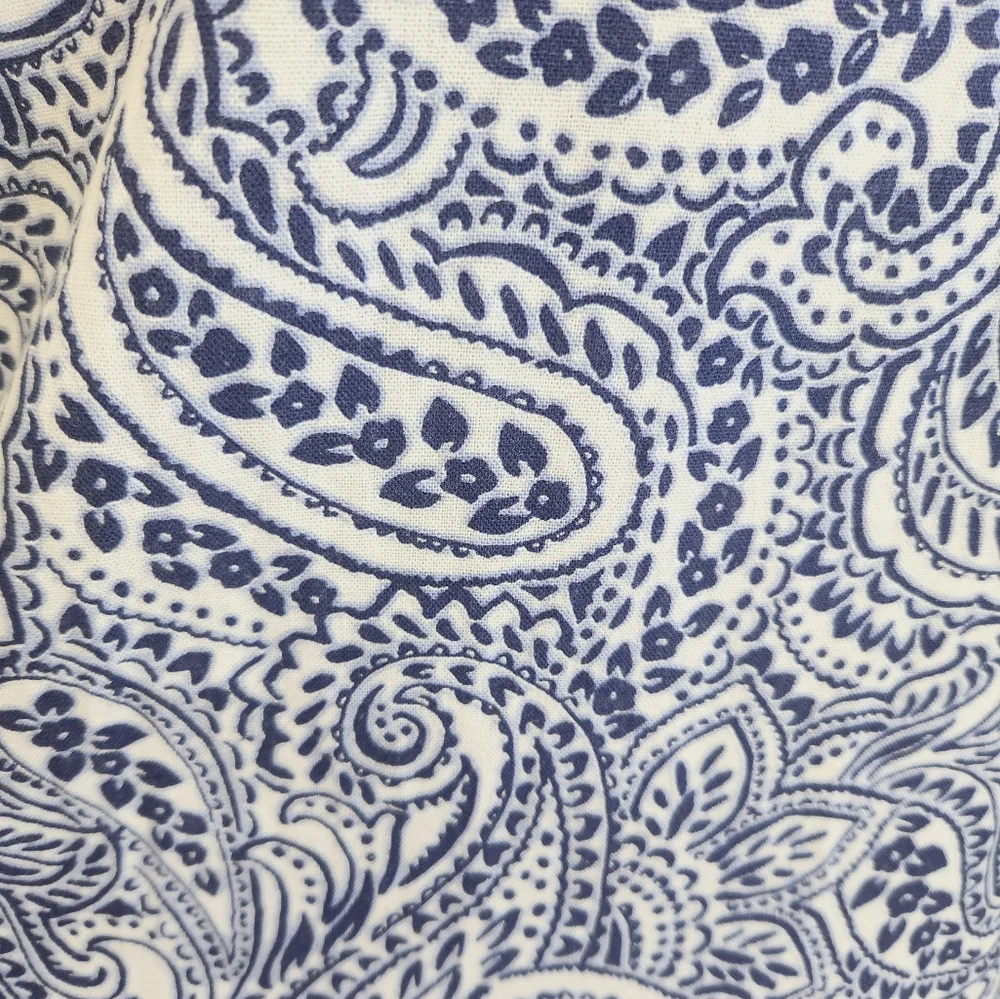Tommy Hilfiger Plus Size Atlas Paisley Print Shift Dress - Picture 9 of 9